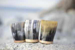 Handmade Natural Horn Mug, Eco-Friendly Rustic Drinkware, Perfect for Coffee, Tea, <b>Whisky</b>, Gifting, Durable Sustainable Cup - Product Image 5