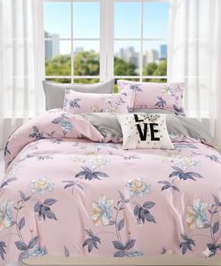 Comfortable Plain Solid Woven 400TC Non-Toxic Polyester SMH Customizable <b>Comforter</b> <b>Set</b> Machine Wash Breathable Super Soft - Product Image 6