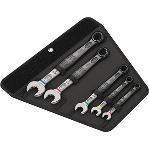 Jeu de clés mixtes WERA 6003 Joker, 5 pièces, tailles 8-19 mm, en acier allié, outils d'atelier - Product Image 1