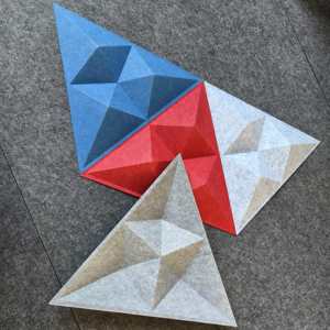 แผงอะคูสติกตกแต่ง3D ใหม่สำหรับตกแต่งภายในบ้านและห้องนอน - Product Image 4