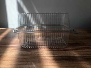 Haute qualité Offre Spéciale ustensiles de cuisine ménagers jetables charnière PET 500cc sortir confiture en plastique, fruits miel salade emballage alimentaire - Product Image 5