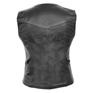 Chaleco de Cuero para Mujer de Alta Calidad OEM, Hecho a Medida, Transpirable y de Venta Caliente - Product Image 2