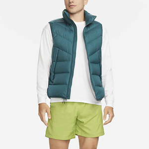 Latest 2024 custom lightweight <b>waistcoat</b> warm bubble packable sleeveless jacket plus size winter men duck down puffer vest men - Product Image 2