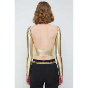 Blusa Corta de Manga Larga - Product Image 6