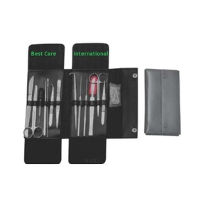 Juego dental para roedores Instrumentos veterinarios pequeños Kits veterinarios pequeños con bolsa de cuero - Product Image 4