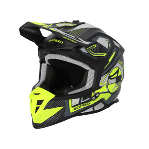 Casco Moto Offroad Linear 22-06 Graphic Acerbis Nuovo Casco Modulare con Doppia Visiera in Materiale PC - Product Image 1