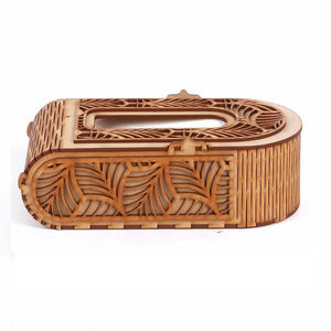 ขายส่งกระดาษทิชชู่อเนกประสงค์มีสไตล์ กล่องใส่กระดาษทิชชู่ กล่องใส่กระดาษทิชชู่ไม้เนื้อแข็ง - Product Image 3