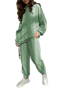 Ensemble de survêtement pour femmes sweat à capuche en polaire chaud personnalisé survêtements pour femmes survêtements de haute qualité pour femmes style à capuche - Product Image 2