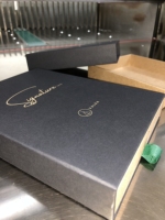 Emballage écologique de marque privée, boîte de portefeuille commerciale personnalisée, matériau recyclable, boîte-cadeau avec extracteur de ruban