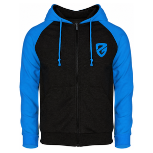 Sudadera con Capucha Raglán de Forro Polar de 350 GSM al por Mayor, Sudadera Premium OEM para Personalizar con Logotipo Bordado - Product Image 1