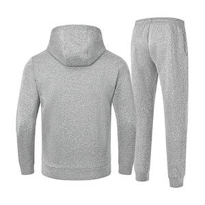 Survêtement pour homme 2 pièces sweat à capuche athlétique jogging survêtements pour homme décontracté sport manches longues pull ensemble - Product Image 6