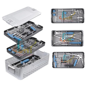 ชุดเครื่องมือชิ้นส่วนเกี่ยวกับศัลยกรรมกระดูกชุดเครื่องมือผ่าตัดออร์โธปิดิกส์ครบชุดเครื่องมือเก่า - Product Image 1
