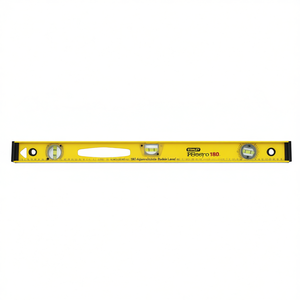 ระดับน้ำแบบปรับได้ Stanley Pro 180 คุณภาพระดับอุตสาหกรรม พรีเมียม พร้อมหลอดวัดระดับที่อ่านง่าย - Product Image 2