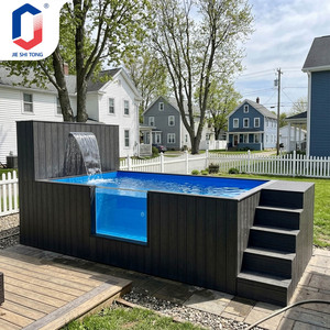 สระว่ายน้ำแบบตั้งพื้นกันน้ำรั่วซึม ใช้งานได้จริง เหมาะสำหรับครอบครัว รีสอร์ทกลางแจ้ง และสระว่ายน้ำสำหรับงานวิศวกรรม - Product Image 1