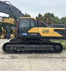 Excavatrices d'occasion Volvo EC480, 48 tonnes, sur chenilles, pour travaux de génie civil, avec boîte de vitesses, pompe et roulement CE - Product Image 1