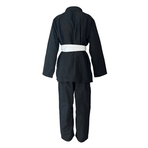 ชุดยิวยิตสู BJJ คิโมโน น้ำหนักเบา สำหรับฝึกซ้อม ผ้าฝ้าย 100% แห้งเร็ว เสริมความแข็งแรงบริเวณหัวเข่า กางเกงมีโลโก้ด้านหลัง - Product Image 5