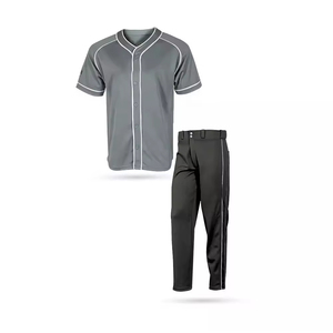 Uniformes de béisbol personalizados para hombres, ropa deportiva a precio razonable, uniforme de béisbol para adultos - Product Image 6
