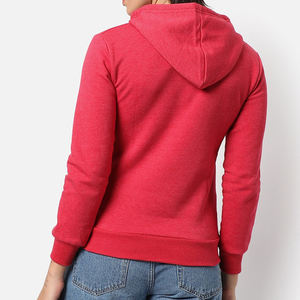 เสื้อฮู้ดดี้ผ้าฟลีซ/ผ้าฝ้ายบุซับในใส่สบาย ราคาส่ง คุณภาพสูง ราคาถูก สำหรับผู้หญิง กำลังเป็นที่นิยมในฤดูหนาว - Product Image 4