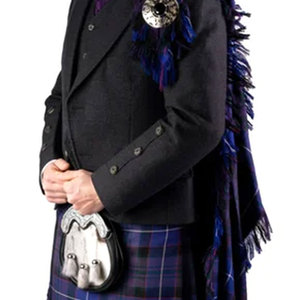 Customizable Color & Logo Durable Scottish Traditional Tartan Fly Plaid Hands Fringed <b>Wool</b> <b>Scarf</b> - Product Image 6