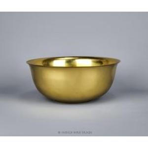 Exquisito tazón de servicio de latón Premium para crear impresionantes arreglos de comedor y proporcionar una utilidad confiable - Product Image 4