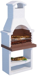 Barbacoa de Cemento Etna con Parrilla de  cm. 81x58x196 H - Kg. 348 - Product Image 1