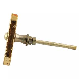 Poignée de porte décorative en agate de luxe, incrustée, imperméable, polie, de forme naturelle, fabriquée à la main, pour portes intérieures - Product Image 3