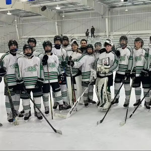 Maillot de hockey - Bleu avec des accents jaunes/blancs Logo classique Note Maillot athlétique Sublimation 3D HD 2026 - Product Image 1