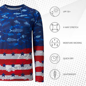 เสื้อฮู้ดสำหรับตกปลาแบบแห้งเร็วชุดใส่ตกปลา - Product Image 5