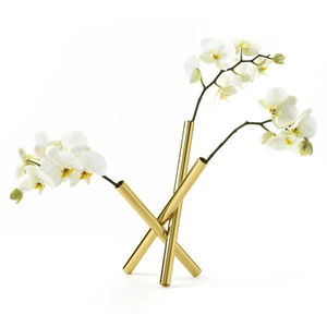 Modern Style Iron/Brass Pipe Eco-Friendly Flower <b>Vase</b> <b>Gold</b> Finished for Home Wedding Living Room Tabletop Decoration - Product Image 3
