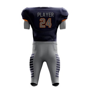 American Football Uniform Athletic Fit Game Jersey <b>Pants</b> Set Breathable Practice Wear Custom Team Sportswear - Product Image 6