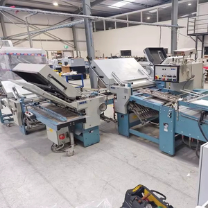 Máquina plegadora de papel tamaño B1 de 16 páginas, económica, en venta - MBO B30 4-4-4 con alimentador de pila redonda - Product Image 1