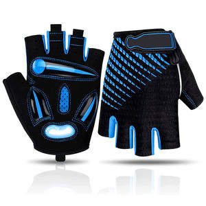 Nouveauté Gants de cyclisme respirants à demi-doigts Protection des mains Gants de cyclisme de course à séchage rapide - Product Image 1