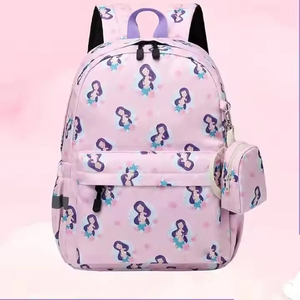 Lightweight Large Capacity Lightweight Luxury Soft Style School <b>Backpack</b> <b>Waterproof</b> Polyester Lining Durable Portable <b>Backpack</b> - Product Image 3