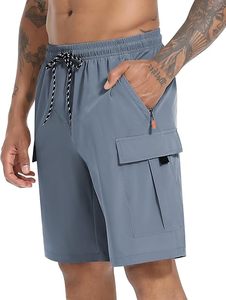 2025 Pantalones deportivos personalizados para correr en el gimnasio para hombres, pantalones cortos de playa de poliéster 100% de secado rápido de talla grande con logotipo personalizado-Oem - Product Image 2