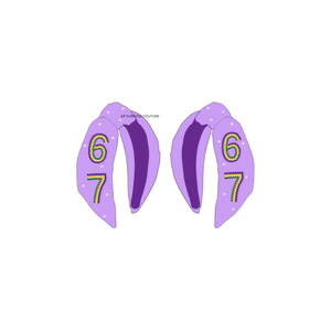 Serre-tête noué en perles de rocaille, brodé à la main, motif carrelage Casse-Noisette, style Mardi Gras, accessoire de mode pour femme, vente en gros - Product Image 5