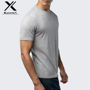 Camisetas de Manga Corta para Hombre, Corte Regular, Personalizadas, Antiarrugas, Secado Rápido, Transpirables, de Alta Calidad, con Color y Logotipo Personalizados - Product Image 6