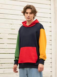 Sudadera con Capucha Térmica Extra Grande para Hombre, 100% Algodón, Felpa Francesa Gruesa, Hombros Caídos - Product Image 6