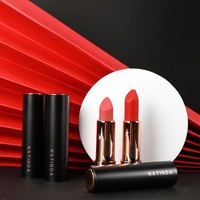[Natinda] Art in Black Lipstick 08 Sexy No.1 3.5g Multi Color Private Label Matte Velvet Meilleure vente