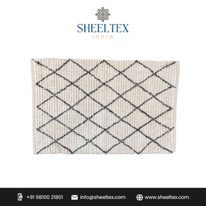 Best Selling 100% Cotton Anti-Slip Bathmat Modern Design Custom Sizes High Quality Available - Product Image 2