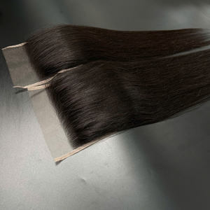 Cabello humano natural liso juvenil moderno y fácil de mantener cierre - Product Image 4