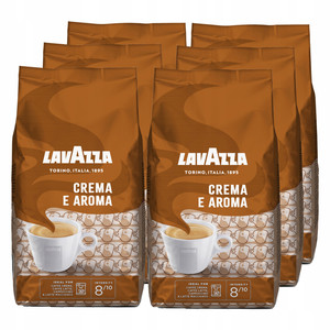 เมล็ดกาแฟอโรม่า Lavazzaa Crema 6x1000ก. ขายส่งราคาโรงงาน - Product Image 6
