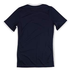 Camiseta de fútbol blanca Lisa para hombre, tela de poliéster, malla transpirable personalizada, camiseta de fútbol con diseño de Color sólido de secado rápido - Product Image 4