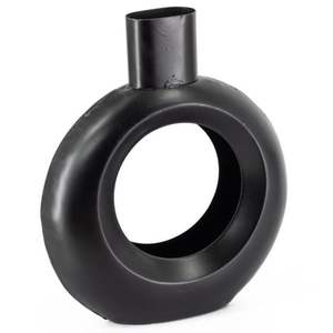 Timeless decorative metal flower <b>vase</b> with a sophisticated <b>bronze</b> finished suitable for luxurious home and event centerpieces - Product Image 5