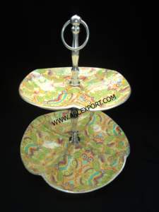 Support à gâteau décoratif de luxe à 3 niveaux en or, support à gâteau moderne en métal, support à gâteau élégant pour mariage et anniversaire, fournitures pour la présentation de gâteaux - Product Image 4