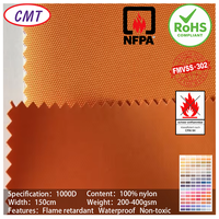Tissu Oxford en Cordura de nylon 1000D avec revêtement PU, imperméable et ignifuge