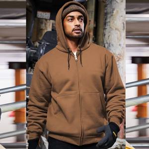 Custom <b>Mens</b> Blank Cotton Full <b>Zip</b> <b>up</b> Oversized Hoodie Wholesale High Quality Heavyweight Plus Size Man Hoodies - Product Image 6
