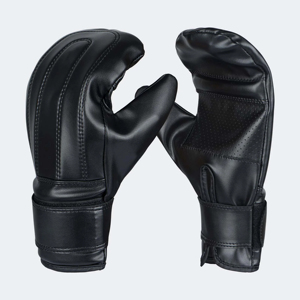 Guantes de Entrenamiento de MMA de Diseño Personalizado OEM, Súper Transpirables, de Cuero Genuino, Acolchados Suaves, Impermeables, Antideslizantes, con Gancho, para Artes Marciales y Boxeo - Product Image 5