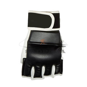 Gants professionnels en cuir Pu Mma impression de Logo personnalisé gants de boxe confortables pour l'entraînement Muay Thai Kick Boxing - Product Image 5