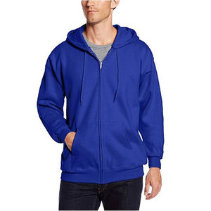 2025 logotipo personalizado sudaderas con capucha en blanco para hombres al por mayor hombres de gran tamaño calle 100% poliéster negro con media cremallera Sudadera con capucha - Product Image 1