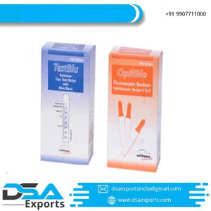 Exportador indio Tira oftálmica Fluoresceína Sodio Tiras Instrumentos ópticos - Product Image 4